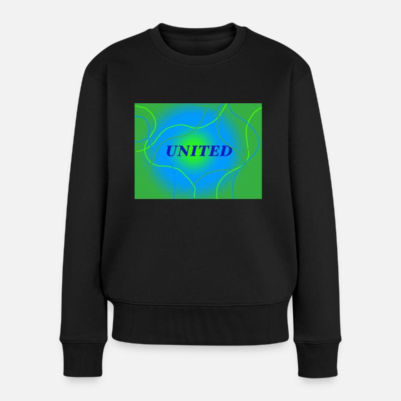 United - Frauen Premium Bio Pullover - Schwarz