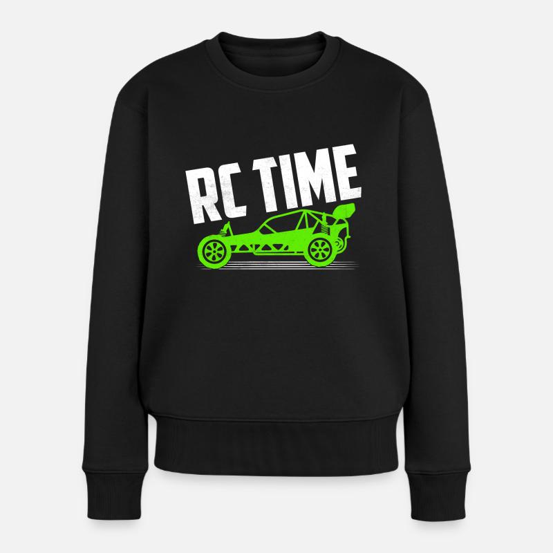 RC Time Model Car Remote Control - Women's Premium Organic Jumper - black