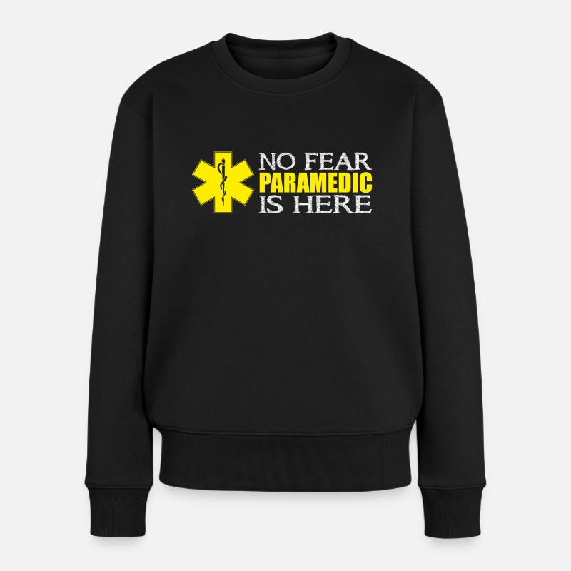 Paramedic Is Here - Pull Premium bio Femme - noir