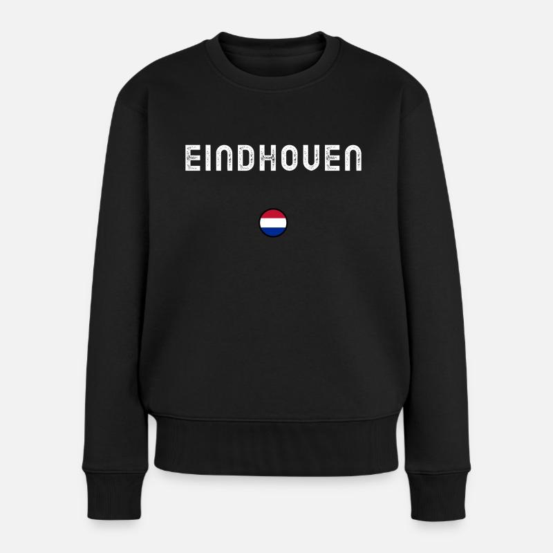 Eindhoven - Women's Premium Organic Jumper - black