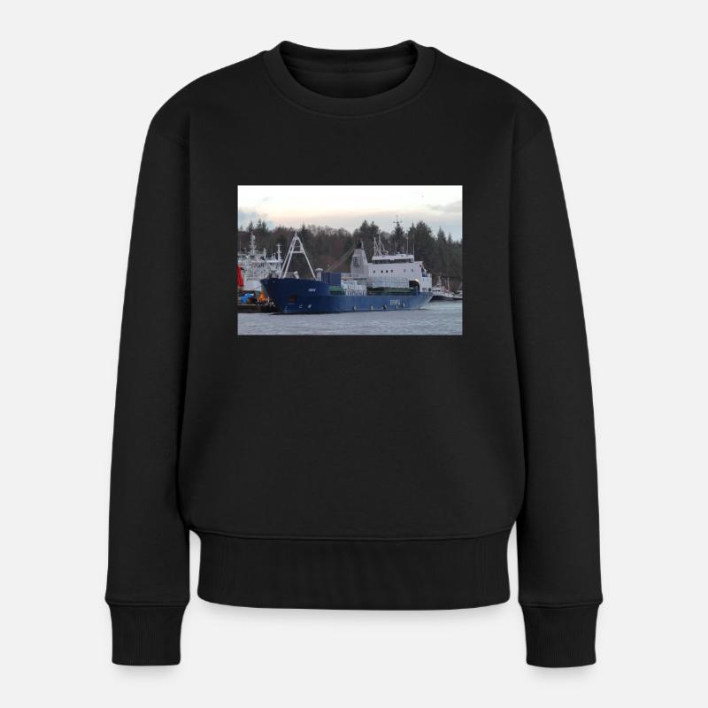 Tinto - Frauen Premium Bio Pullover - Schwarz