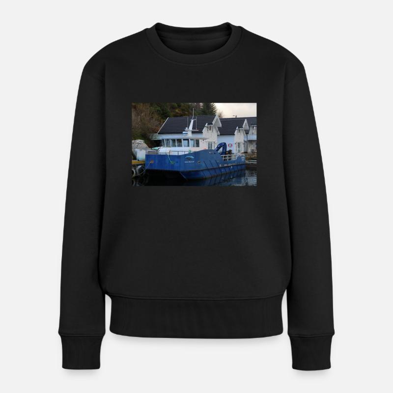 Trophäe - Frauen Premium Bio Pullover - Schwarz