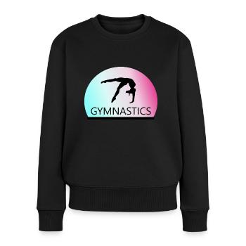 Gymnastics, Gymnastics, Gymnastics - Women's Premium Organic Jumper - black - Front - Julia (174cm)