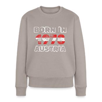1978 - Women's Premium Organic Jumper - taupe - Front - Julia (174cm)