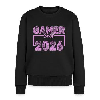 Jouer 2026 - Pull Premium bio Femme - noir - Devant - Julia (174cm)