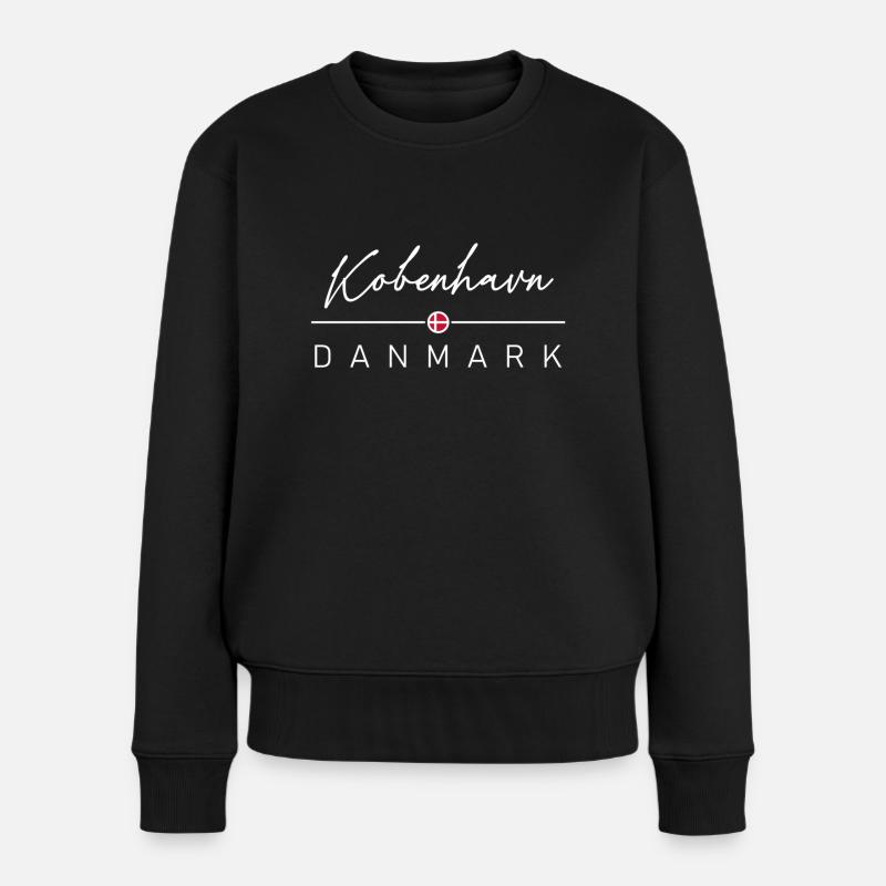 Dänemark - Kobenhavn - Danemark - Danemark - Pull Premium bio Femme - noir