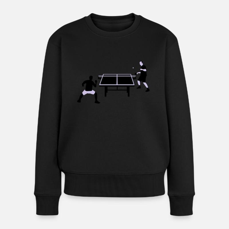 table_tennis_052012_c_2c - Women's Premium Organic Jumper - black