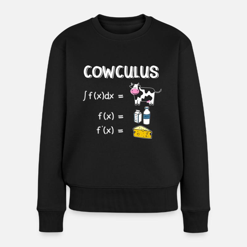 Maths drôles Proverbes Prof de maths - Pull Premium bio Femme - noir