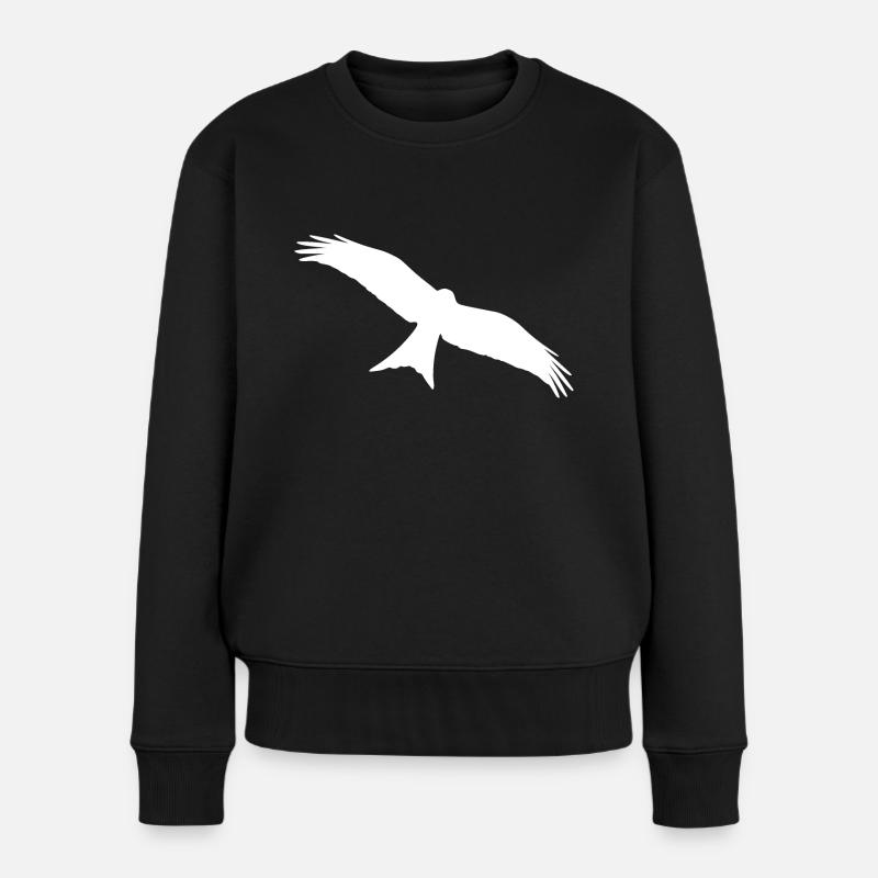 Rot-Milan - Frauen Premium Bio Pullover - Schwarz