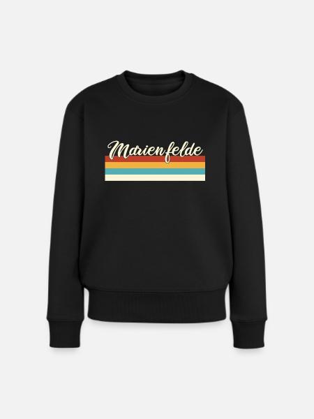 Marienfelde - Tempelhof Schöneberg - Berlin - Frauen Premium Bio Pullover - Schwarz