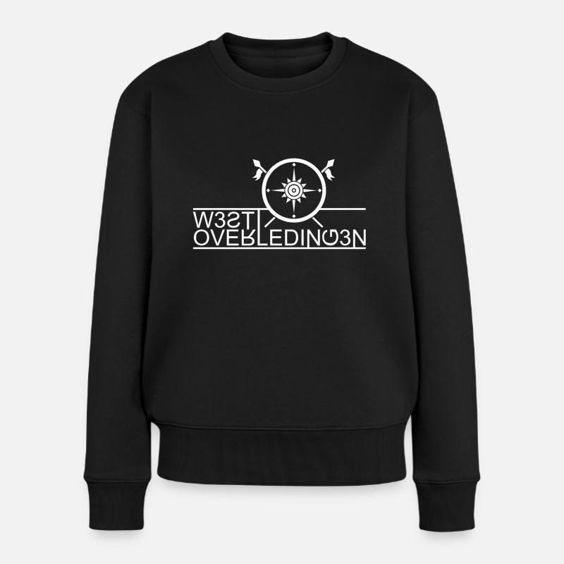 Westoverledingen - Frauen Premium Bio Pullover - Schwarz
