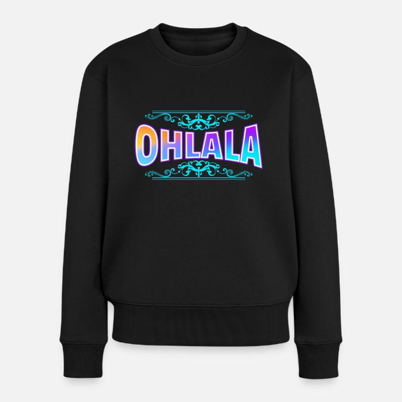 OHLALA par The Manzanita ́s - Pull Premium bio Femme - noir