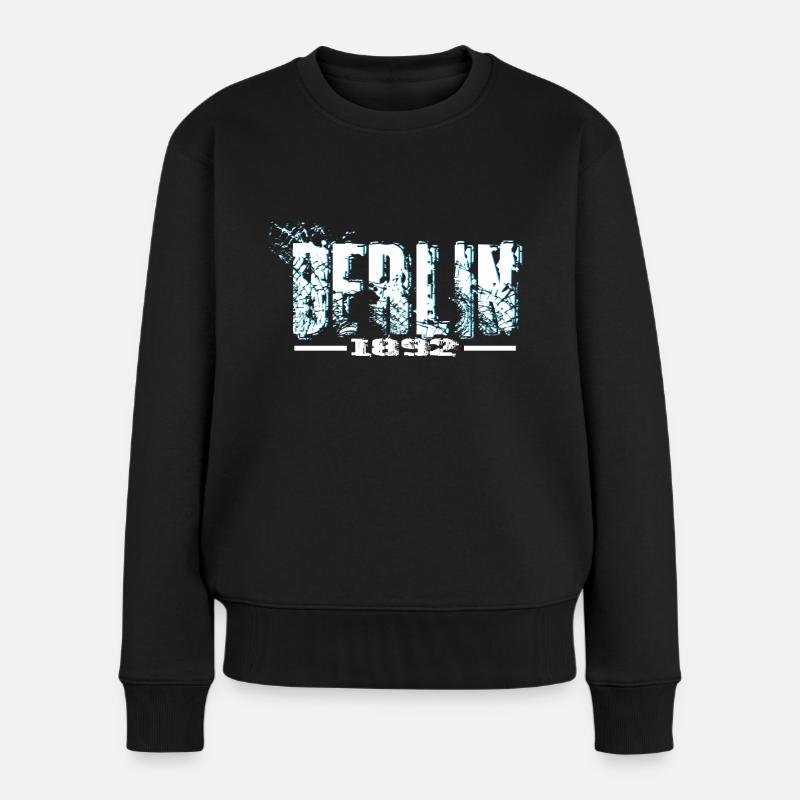 Berlin - Pull Premium bio Femme - noir
