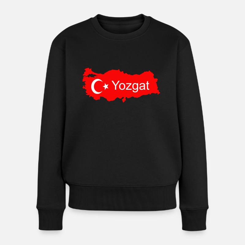 Yozgat 66 Turquie - Pull Premium bio Femme - noir