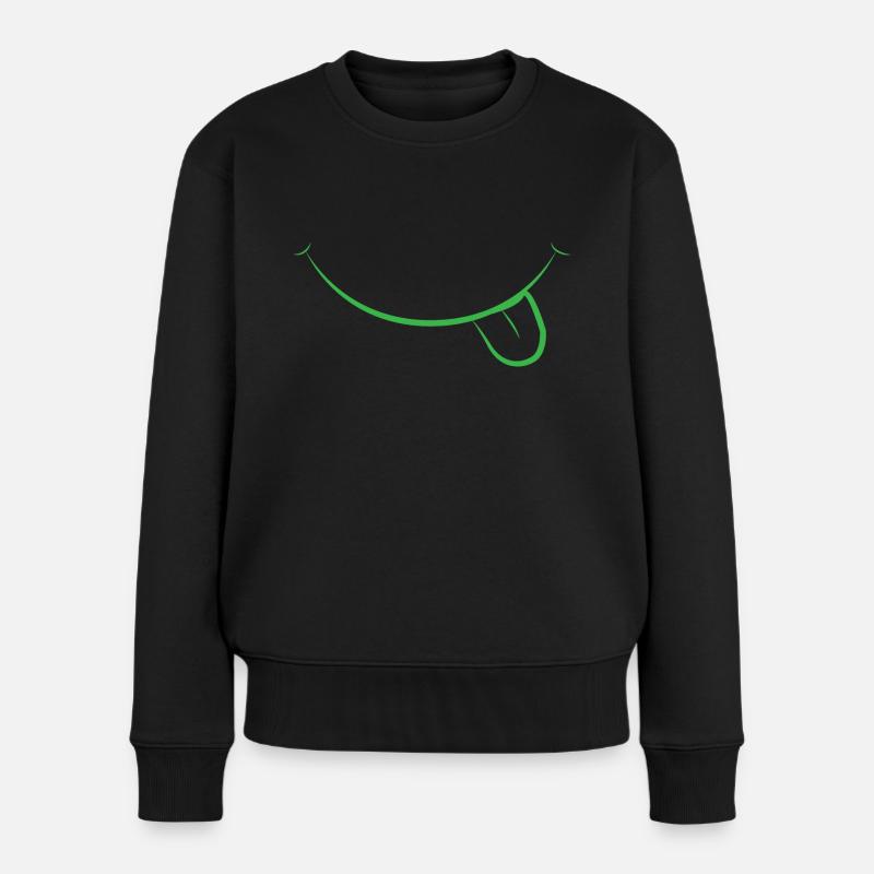 content - Pull Premium bio Femme - noir