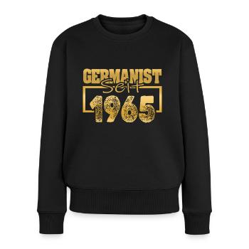 Studies 1965 - Women's Premium Organic Jumper - black - Front - Julia (174cm)