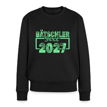 2027 - Women's Premium Organic Jumper - black - Front - Julia (174cm)
