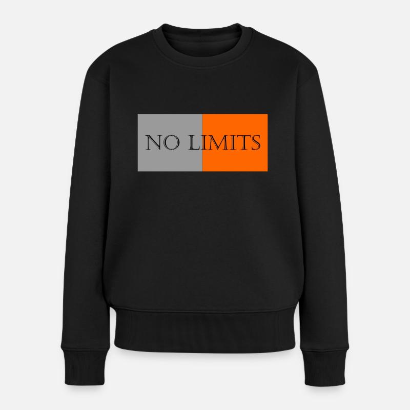 Pas de Limite - Pull Premium bio Femme - noir