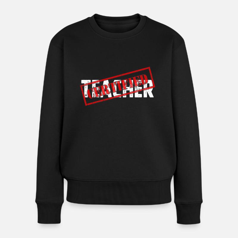 Teacher - Pull Premium bio Femme - noir