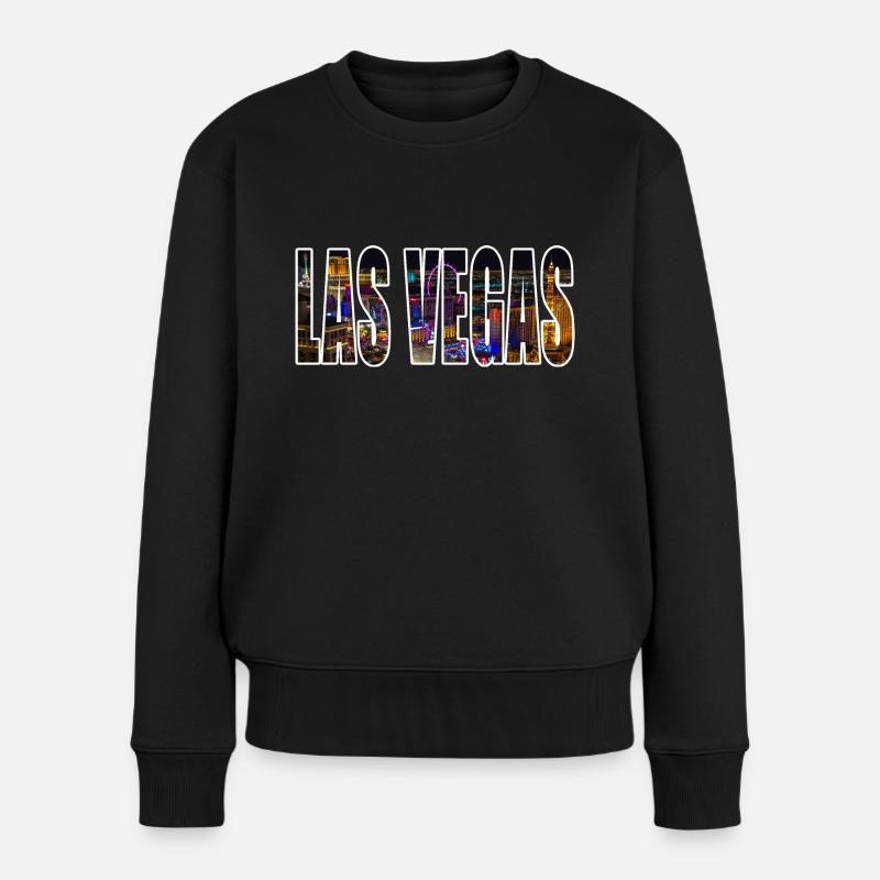 Las Vegas - Pull Premium bio Femme - noir