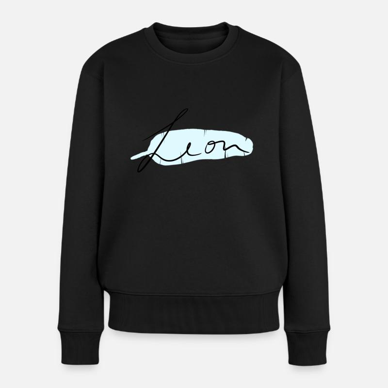 Léon - Pull Premium bio Femme - noir