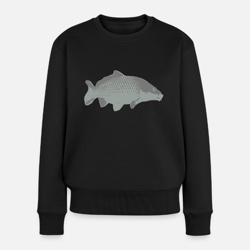 Carpe - Pull Premium bio Femme - noir