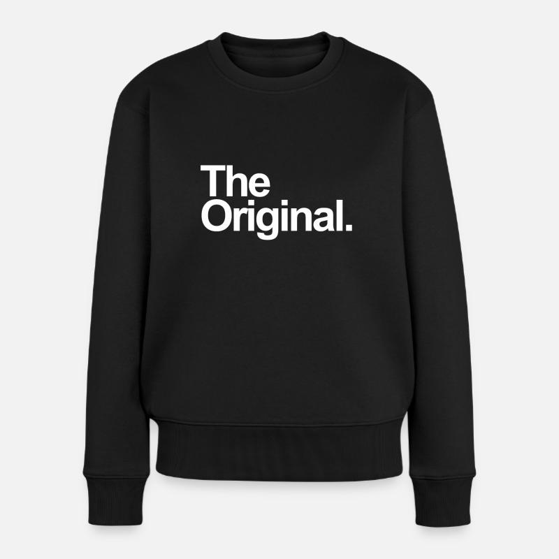 L'original - Pull Premium bio Femme - noir