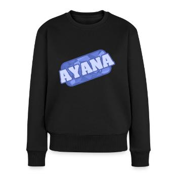 Gesundheit Ayana - Frauen Premium Bio Pullover - Schwarz - Vorne - Julia (174cm)