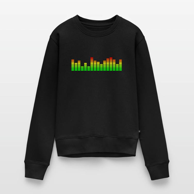 Musik Equalizer & visualizer Frauen Premium Bio Pullover