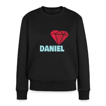 Daniel as Noble - Women's Premium Organic Jumper - black - Front - Julia (174cm)
