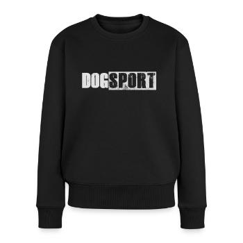 Dogsport Dog Sports IGP Mondioring Chemise - Pull Premium bio Femme - noir - Devant - Julia (174cm)