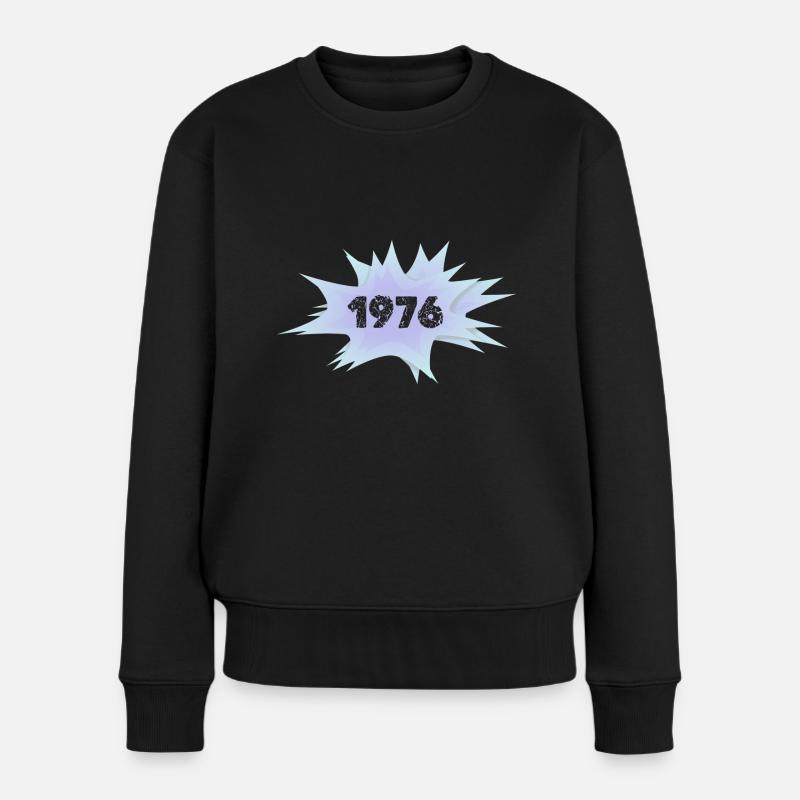 Bulle de 1976 - Pull Premium bio Femme - noir