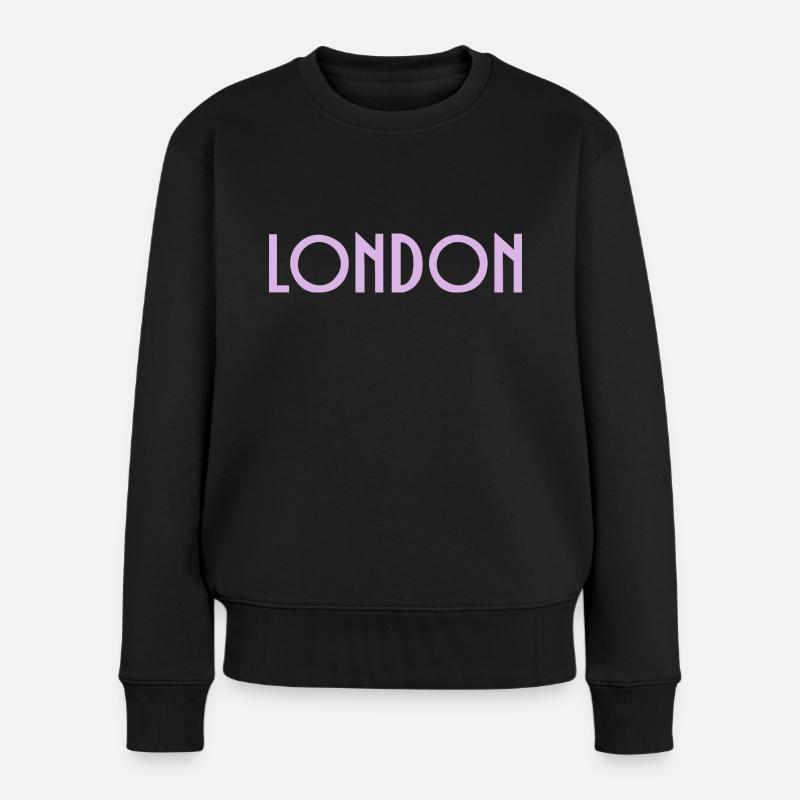 Londres - Pull Premium bio Femme - noir