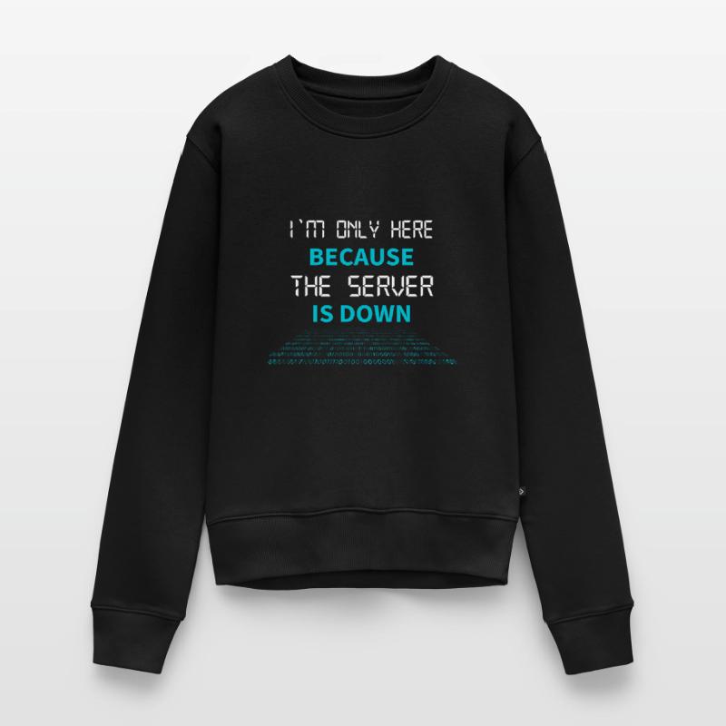 nerd coder server download error 404 Frauen Premium Bio Pullover