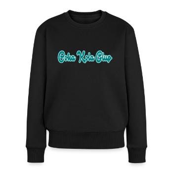 Coka Glup3 Tail - Women's Premium Organic Jumper - black - Front - Julia (174cm)