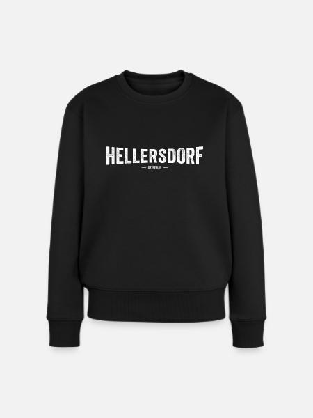 Hellersdorf Ostberlin - Frauen Premium Bio Pullover - Schwarz
