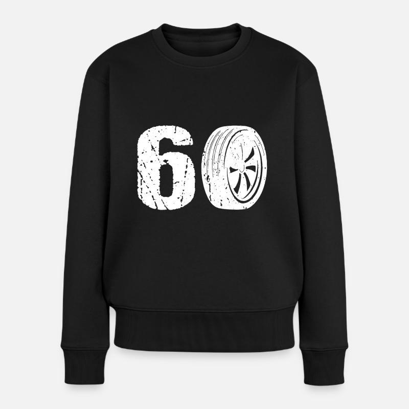 60 Auto Motorsport - Frauen Premium Bio Pullover - Schwarz