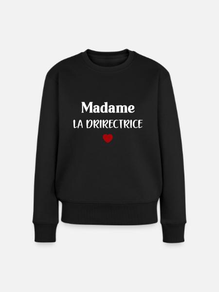 Madame la Directrice - Pull Premium bio Femme - noir