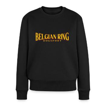 Ring belge Dogsport/Hundesport IGP Mondioring - Pull Premium bio Femme - noir - Devant - Julia (174cm)