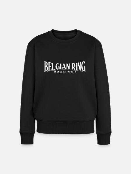 Ring belge Dogsport/Hundesport IGP Mondioring - Pull Premium bio Femme - noir
