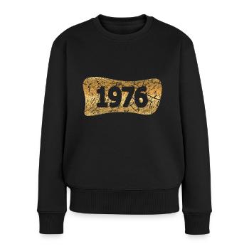 Or 1976 - Pull Premium bio Femme - noir - Devant - Julia (174cm)