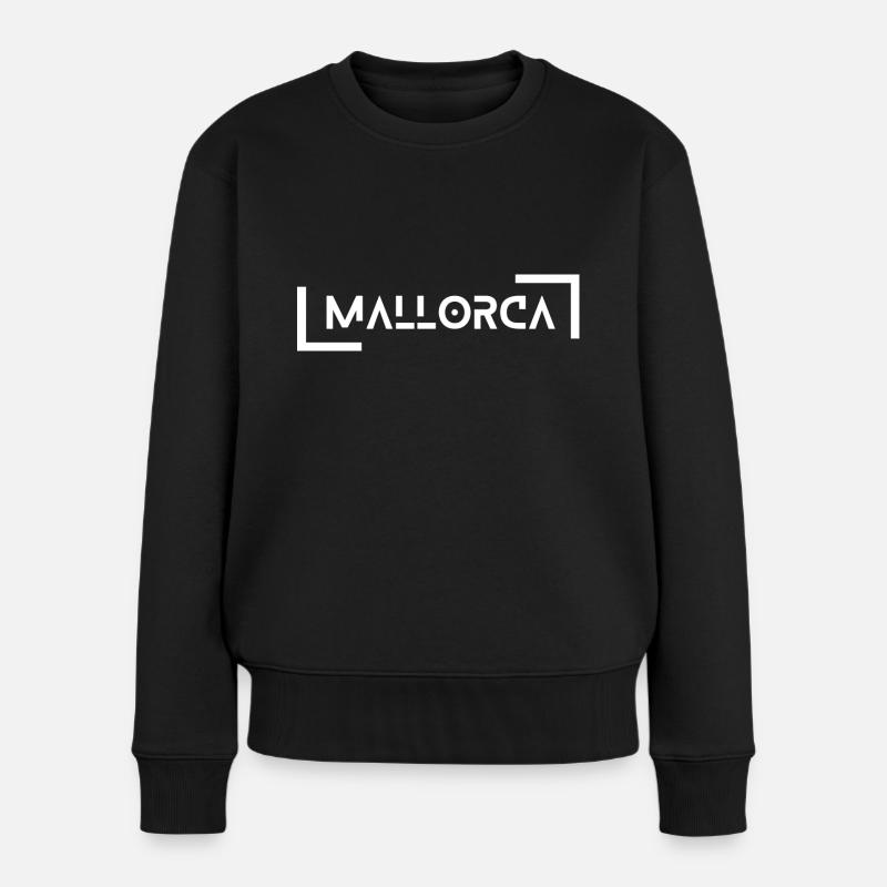 Mallorca - Frauen Premium Bio Pullover - Schwarz