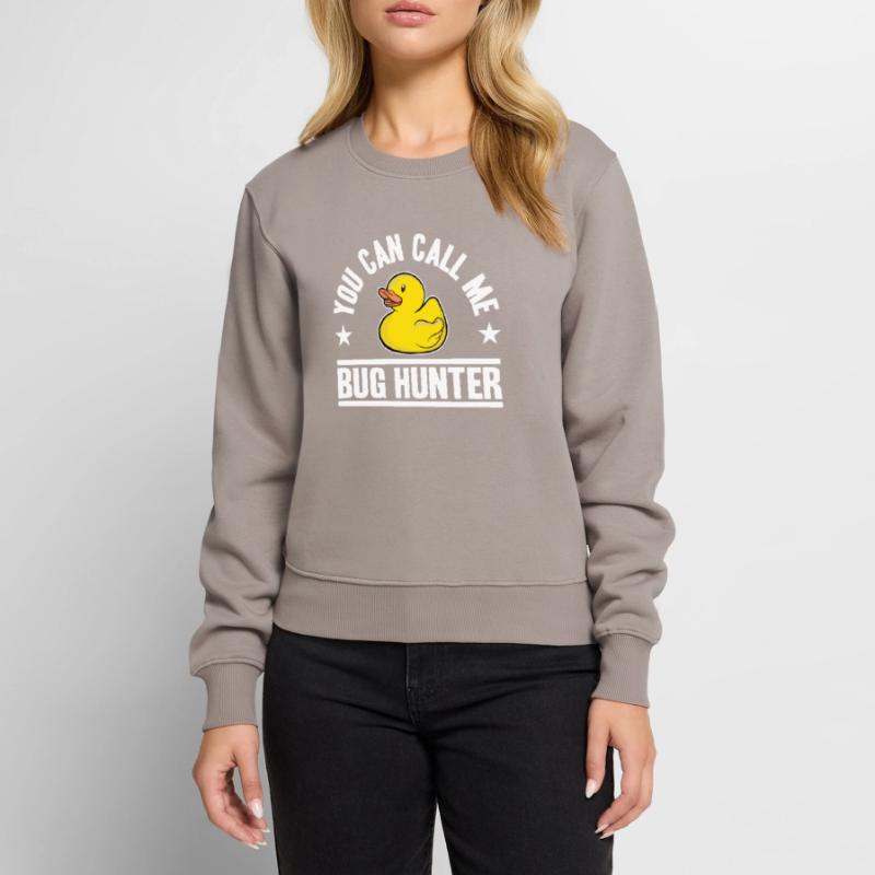 Programmeurs Canard Programmation Debugging Drôle Pull Premium bio Femme