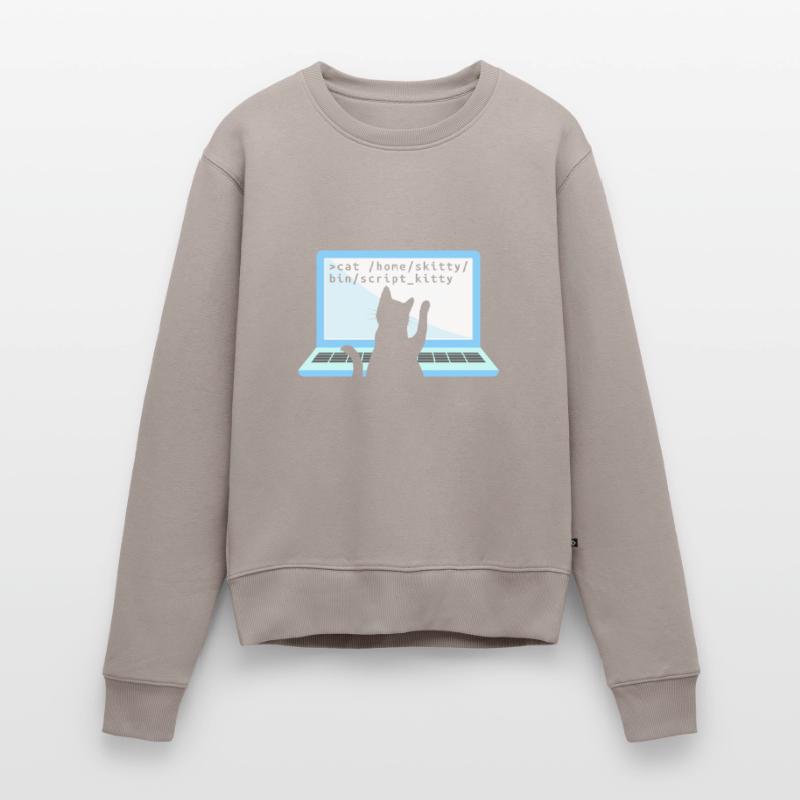 Chat comme codeur codeur propriétaire de chat Pull Premium bio Femme