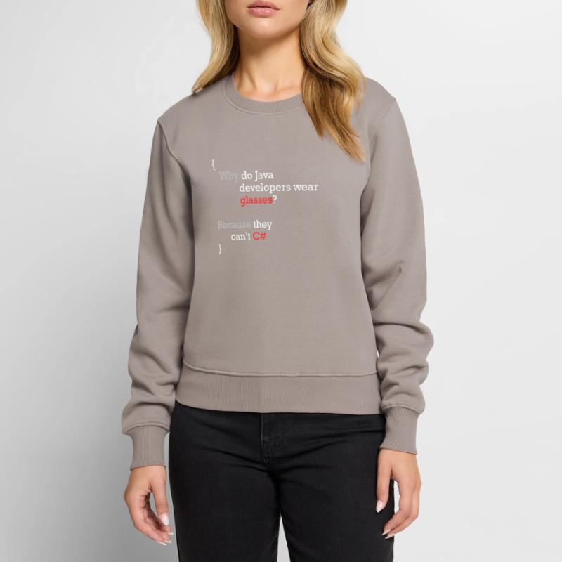 C# Programmer Joke Coder C Sharp Women's Premium Organic Jumper