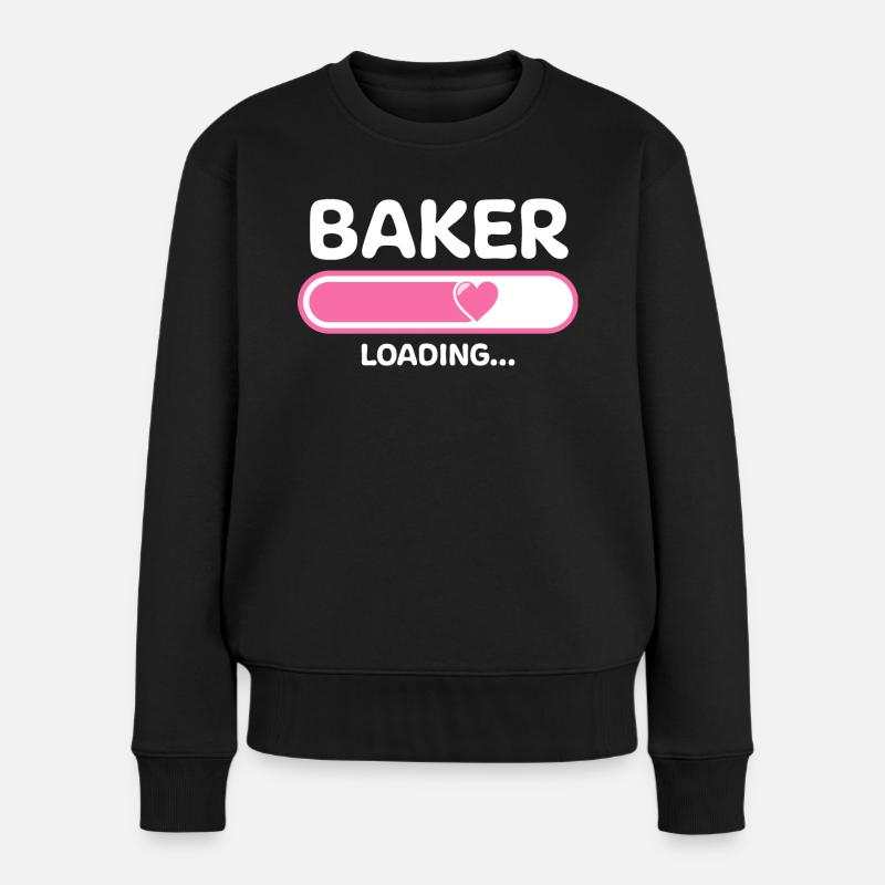 Barre de chargement Baker - Pull Premium bio Femme - noir