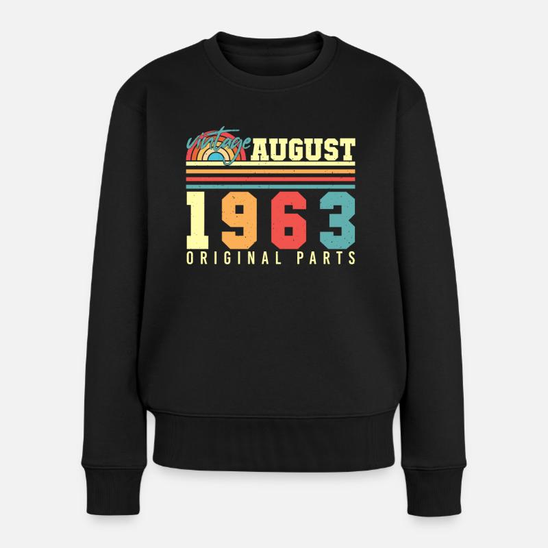 Original août 1963 - Pull Premium bio Femme - noir