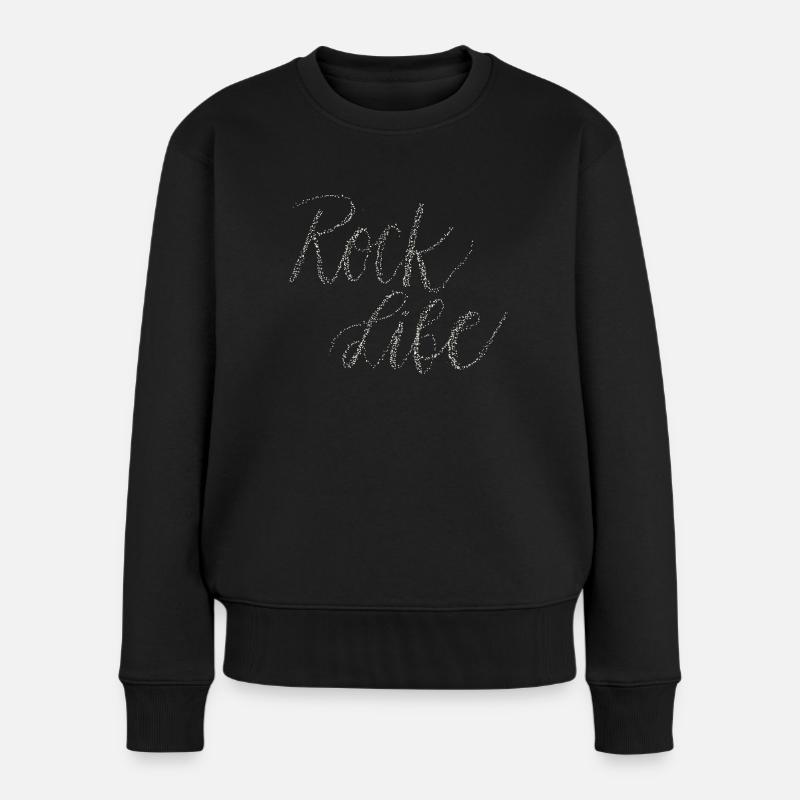Rock Life - Pull Premium bio Femme - noir