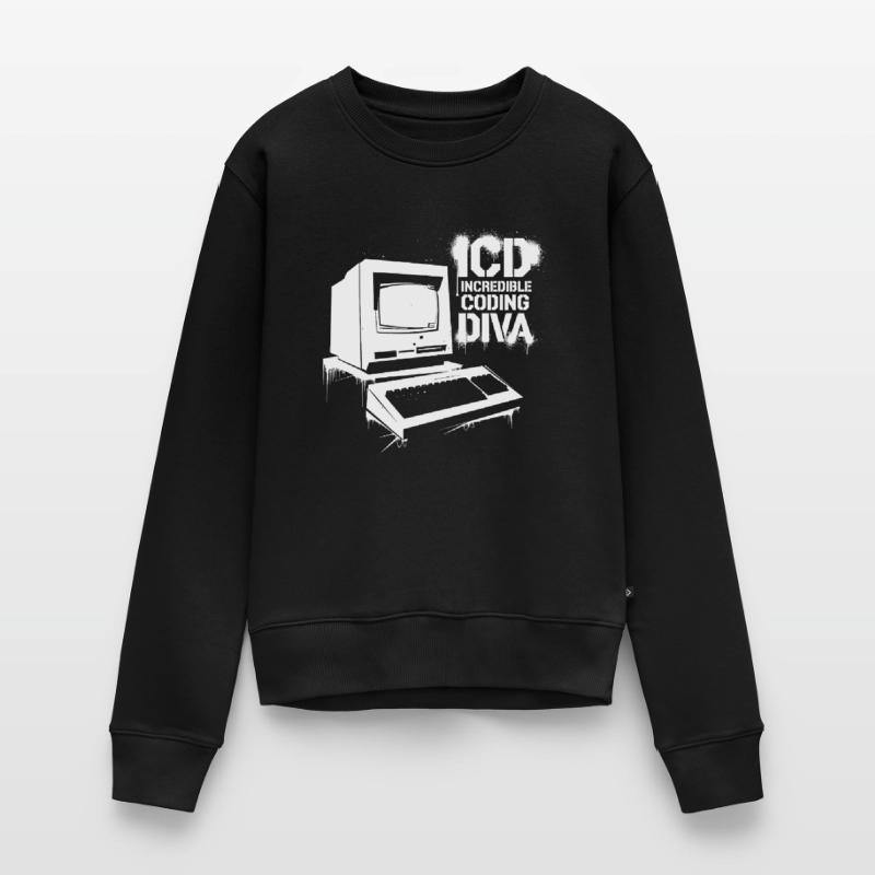 Expert in precise coding Women's Premium Organic Jumper