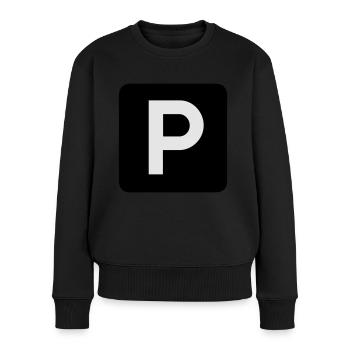 Parking place - Women's Premium Organic Jumper - black - Front - Julia (174cm)